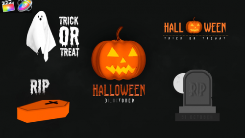 Videohive - Halloween Spooky Titles - 33558959 - 33558959