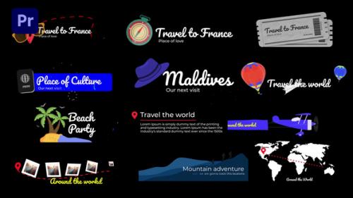 Videohive - Travel Lower Thirds - 33559072 - 33559072