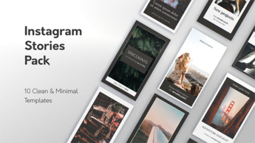 Videohive - Minimal Instagram Stories | For Premiere Pro - 33559106 - 33559106