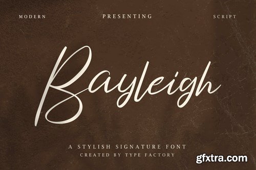 Bayleigh – Stylish Signature Font