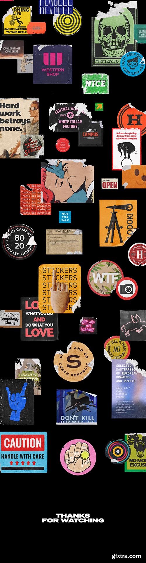 CreativeMarket - Sticker Mockup Bundle Logo Branding 5142909