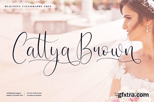 Cattya Brown Font 