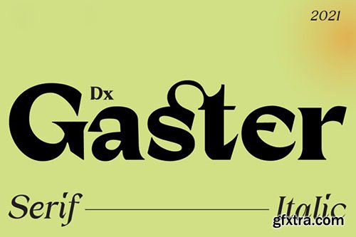 Dx Gaster Font 