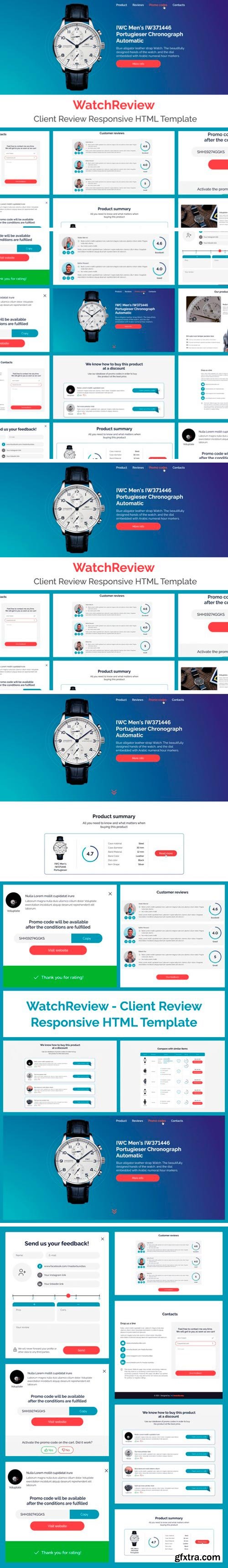 WatchReview – Client Review Responsive HTML Template