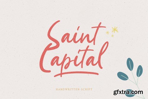 Saint Capital - Handwritten Script