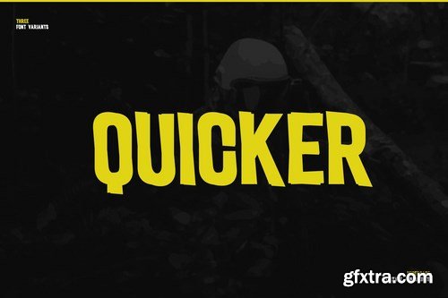 Quicker Modern Business Font