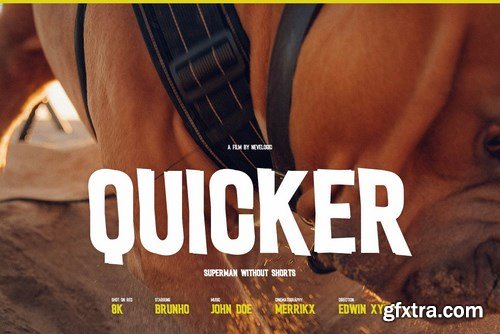 Quicker Modern Business Font