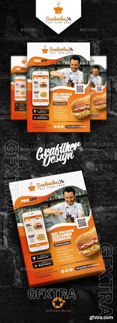 Mobile App Flyer Templates 20469146