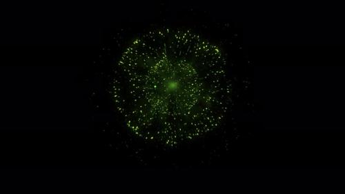 Videohive - green firework - 33592659 - 33592659