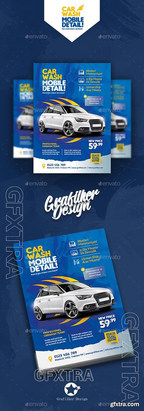 Car Wash Flyer Templates 22022468