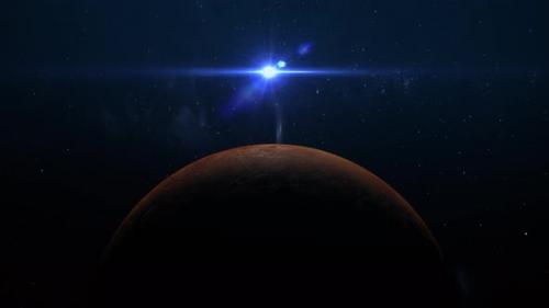 Videohive - Venus And Sun In Deep Space - 33600062 - 33600062