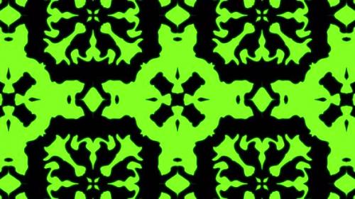 Videohive - Abstract green geometric seamless pattern background - 33618420 - 33618420