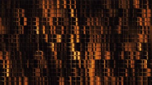 Videohive - Gold Abstract Glass Window Texture Background Loop - 33619720 - 33619720