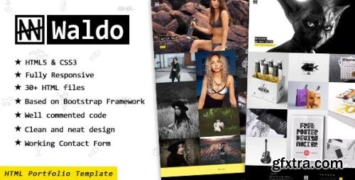 ThemeForest - Waldo v1.0 - Portfolio Showcase Website Template for Freelancers & Agencies - 17841590
