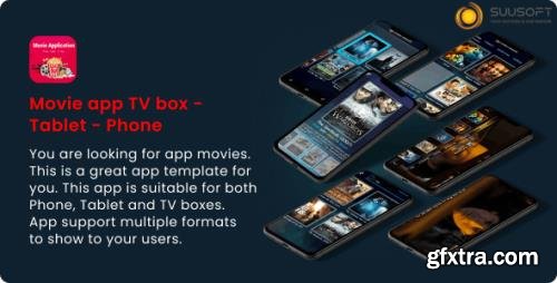 CodeCanyon - Movie Android for Phone, Tablet, TV box v1.2.8 - 24976703