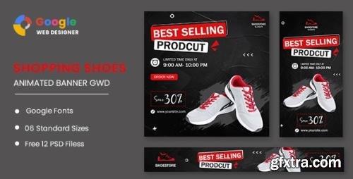 ThemeForest - Shoes Sale HTML5 Banner Ads GWD v1.0 - 33597674