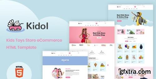 ThemeForest - Kidol v1.0.0 - Kids Toys Store eCommerce HTML Template - 33337677