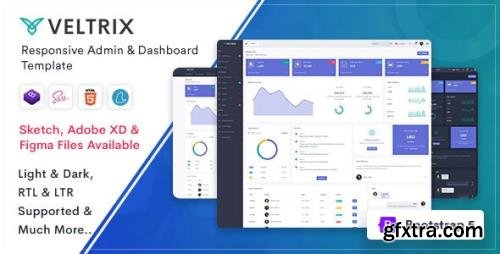 ThemeForest - Veltrix v4.0.0 - Admin & Dashboard Template - 23359749