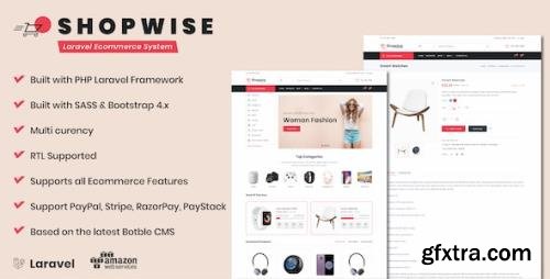 CodeCanyon - Shopwise v1.13 - Laravel Ecommerce System - 28855605 - NULLED