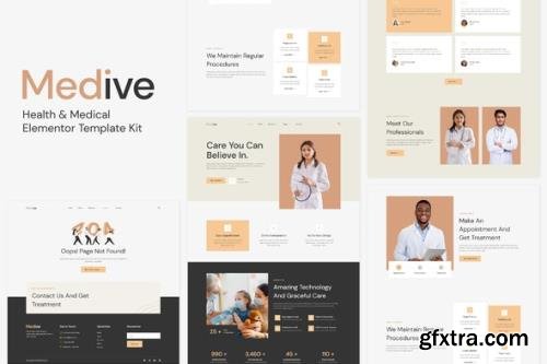 ThemeForest - Medive v1.0.0 - Health & Medical Elementor Template Kit - 33574123