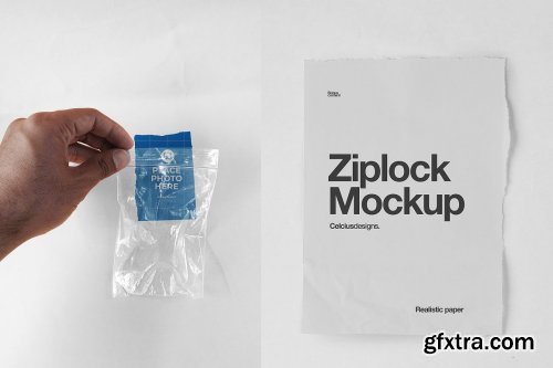 CreativeMarket - Zip Lock Mockups 5376409