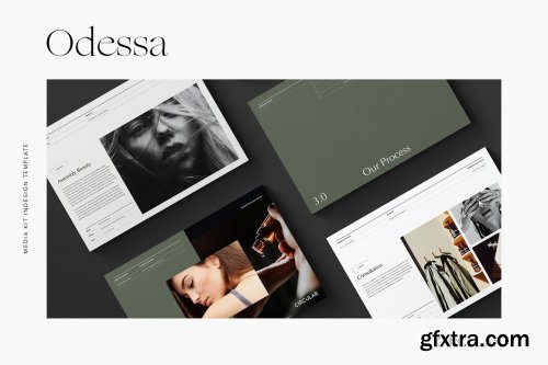 CreativeMarket - ODESSA / Media Kit 4580059