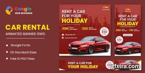 CodeCanyon - Rent Car Banner HTML5 Banner Ads GWD v1.0 - 33630205