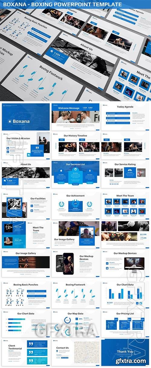 Boxana - Boxing Powerpoint Template ZQGJHM6