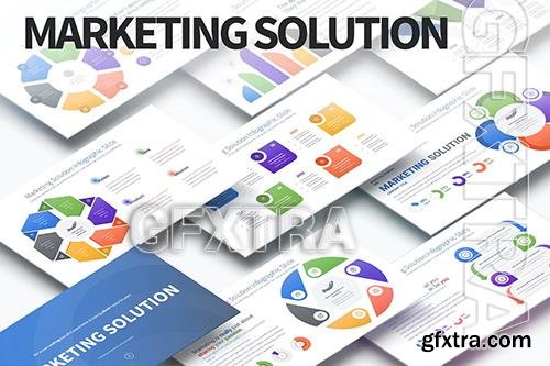 Marketing Solution - PowerPoint Infographics Slide 8KFDZQR