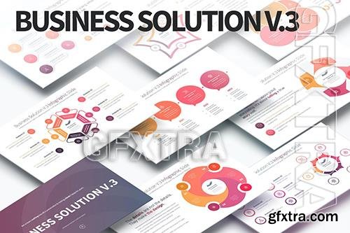 Business Solution V.3 - PowerPoint Infographics M5KZJG2