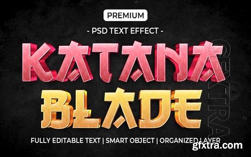 Red yellow metalic text effect template Premium Psd