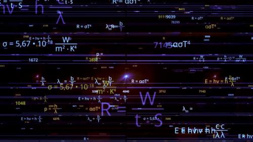 Videohive - Flying through different mathematical formulas - 33580297 - 33580297