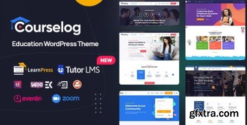 ThemeForest - Courselog v1.3.4 - Education WordPress Theme - 29889145