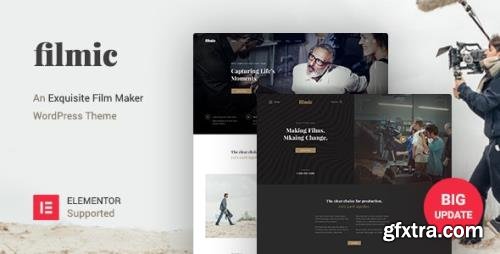 ThemeForest - Filmic v2.4.4 - Movie Studio & Film Maker WordPress Theme - 21184042