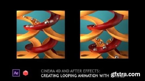 Cinema 4D and After Effects: Creating Looping Animation with Spirals