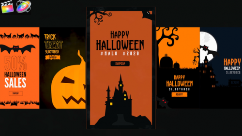 Videohive - Halloween Instagram Stories - 33590624 - 33590624