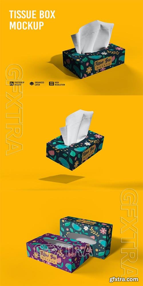 Tissue Box Mockup JVNFPM8