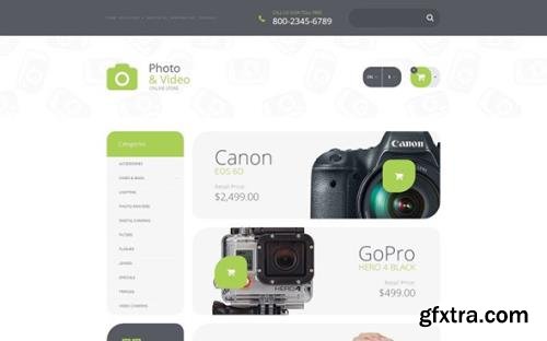 Photo Supplies v1.0 - OpenCart Template - TM 55696