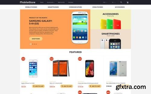 MobileStore v1.0 - OpenCart Template - TM 57577