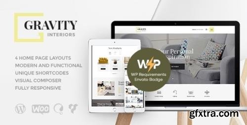 ThemeForest - Gravity v1.2.5 - A Contemporary Interior Design & Furniture Store WordPress Theme - 19894220