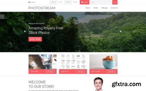 Photostream v1.0 - OpenCart Template - TM 57638