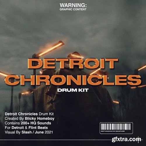 Blicky Homeboy Detroit Chronicles Drumkit WAV FL STUDiO | 94 MB