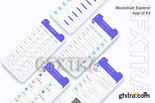 Blockchain Explorer App UI Kit 45ALTWE