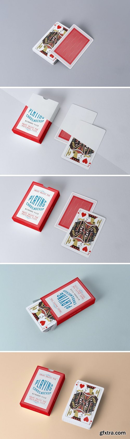 Playing Cards Mockup