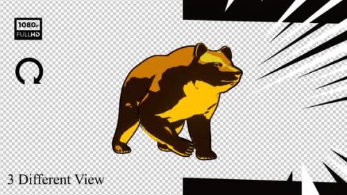 Videohive - Comics Bear Attack Pack - 33617182 - 33617182