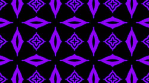 Videohive - Abstract purple geometric seamless pattern background - 33618240 - 33618240