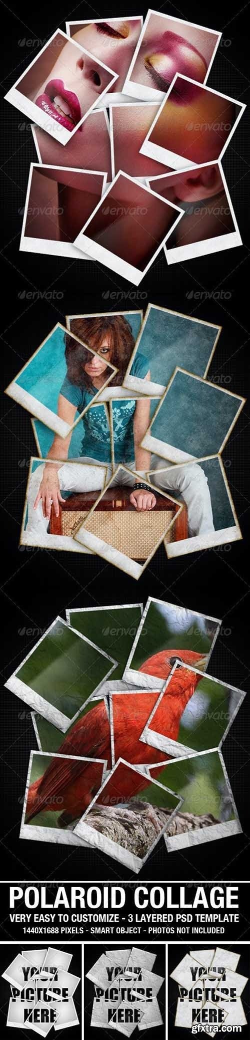 GraphicRiver - Polaroid Collage Photo Template 2627722