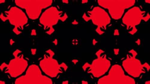 Videohive - Abstract red geometric seamless pattern background - 33618463 - 33618463