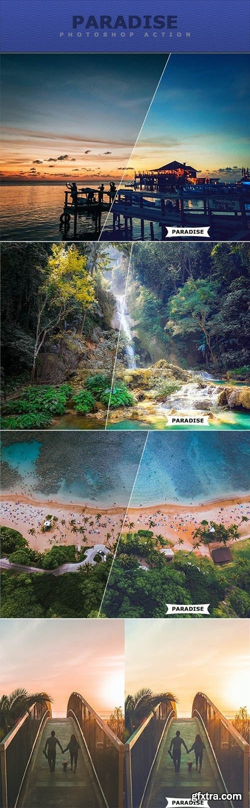 GraphicRiver - Paradise Photoshop Action 27717748