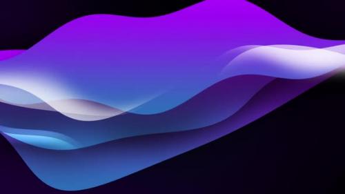 Videohive - Purple Wavy Background HD - 33618523 - 33618523